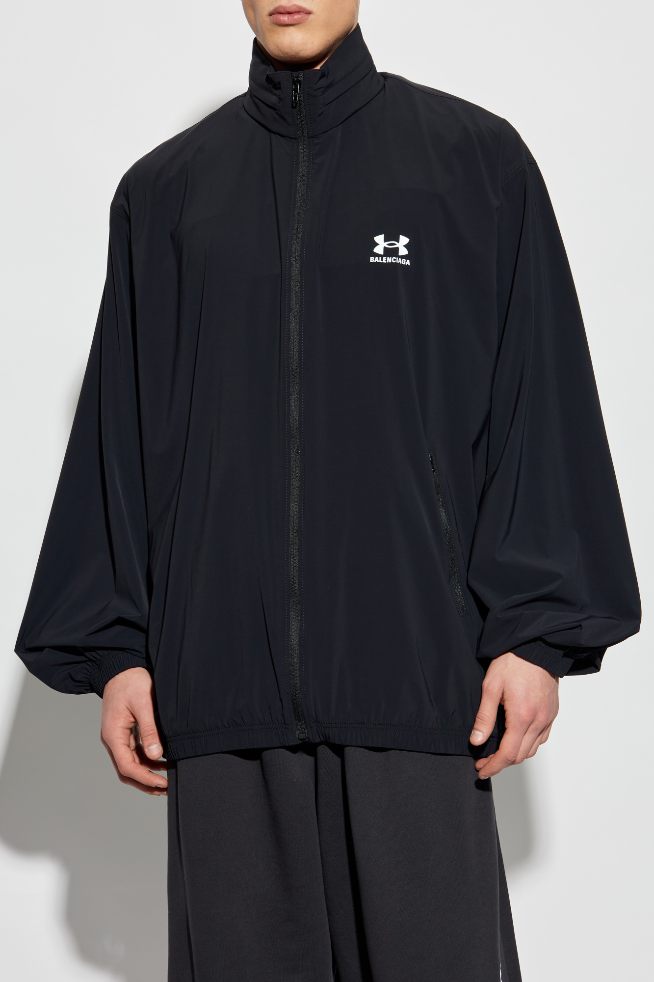 Balenciaga Jacket with hood stowed in collar | Men's Balenciaga Jacket with hood stowed in collar | Men's